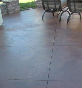 Stamped Concrete Landscape Design