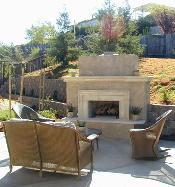 Outdoor Fireplace Landscape Design Outdoor Fireplace Landscape Design